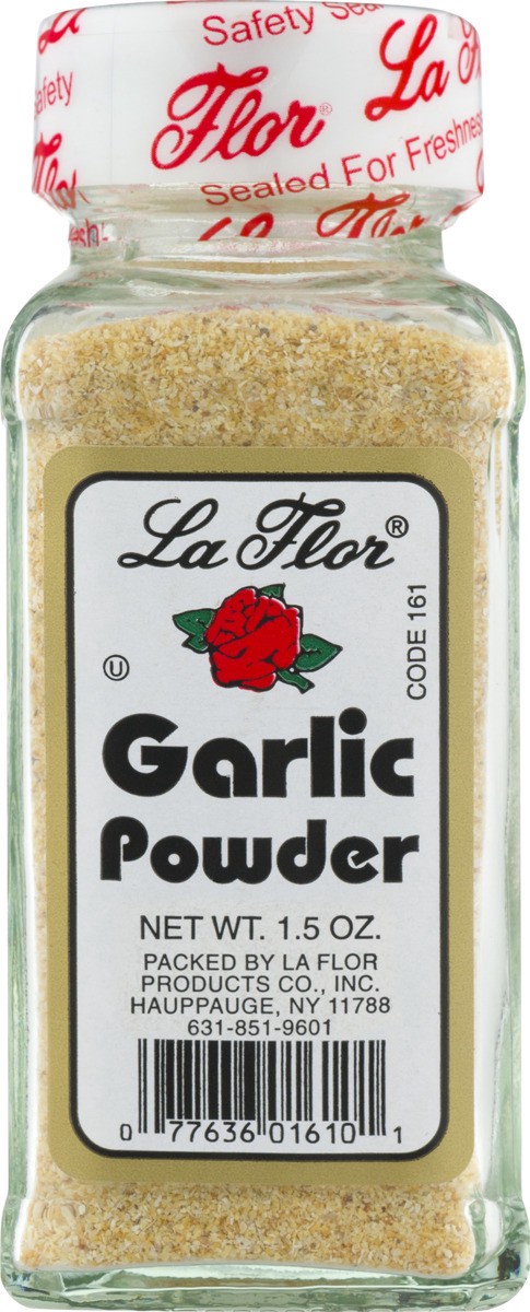 slide 8 of 9, La Flor Garlic Powder, 3 oz