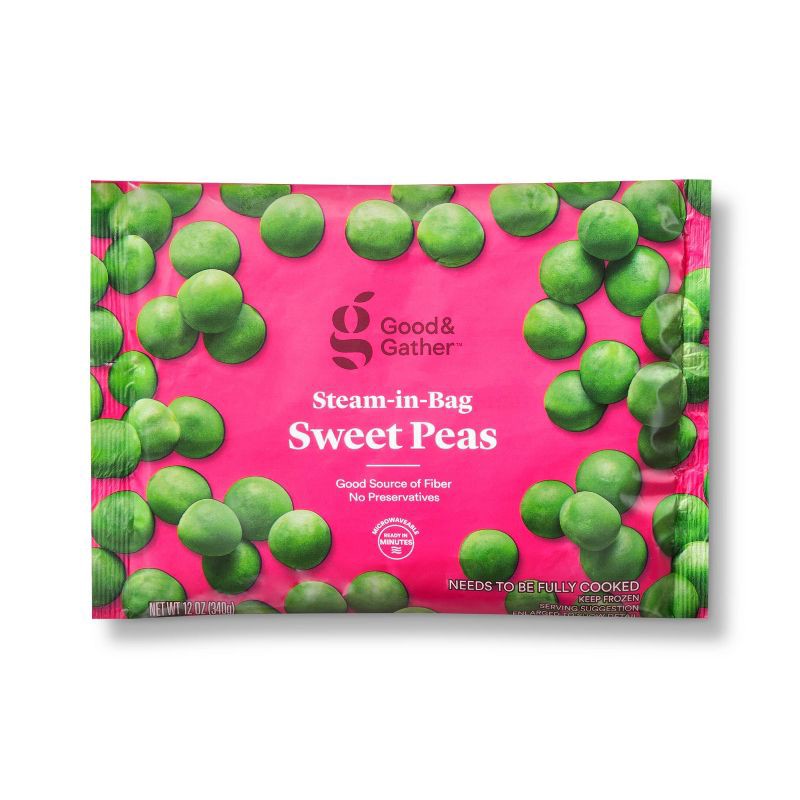 slide 1 of 3, Frozen Sweet Peas 12oz - Good & Gather™, 12 oz