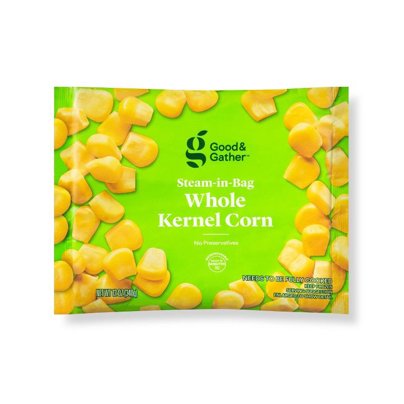 slide 1 of 2, Frozen Whole Kernel Yellow Corn - 12oz - Good & Gather™, 12 oz