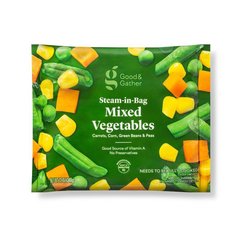 slide 1 of 3, Frozen Mixed Vegetables - 12oz - Good & Gather™, 12 oz