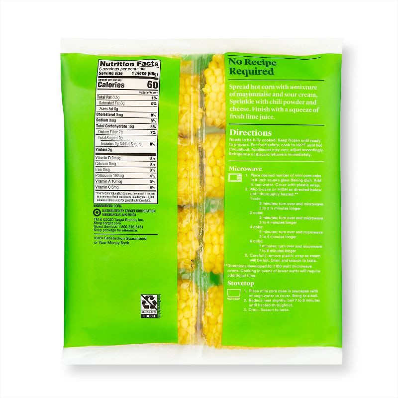 slide 2 of 2, Frozen Mini Corn on the Cob - 6ct - Good & Gather™, 6 ct