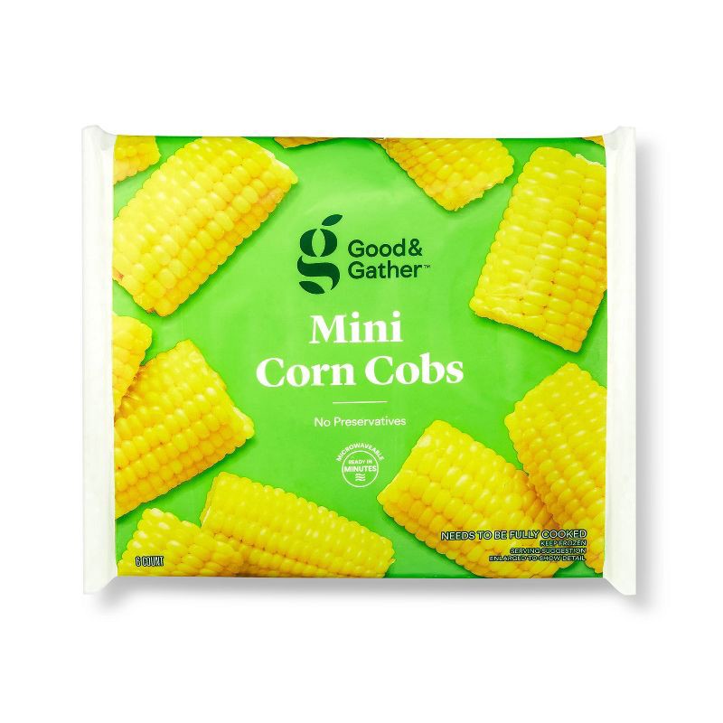 slide 1 of 2, Frozen Mini Corn on the Cob - 6ct - Good & Gather™, 6 ct