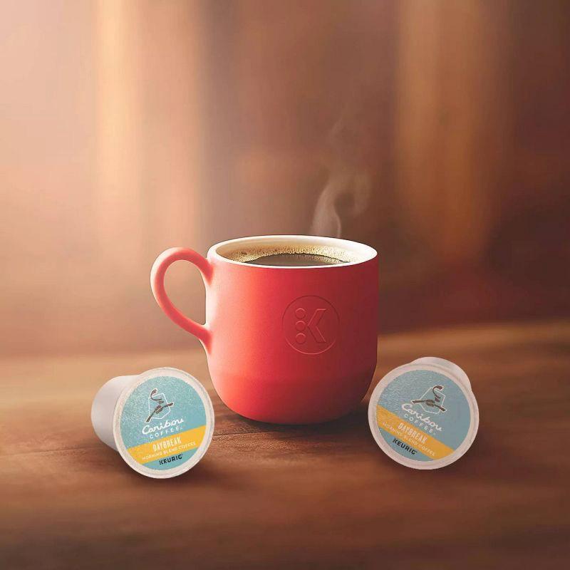 slide 9 of 10, Caribou Coffee Daybreak Blend Light Roast Coffee Keurig K-Cup Coffee Pods - 24ct, 24 ct