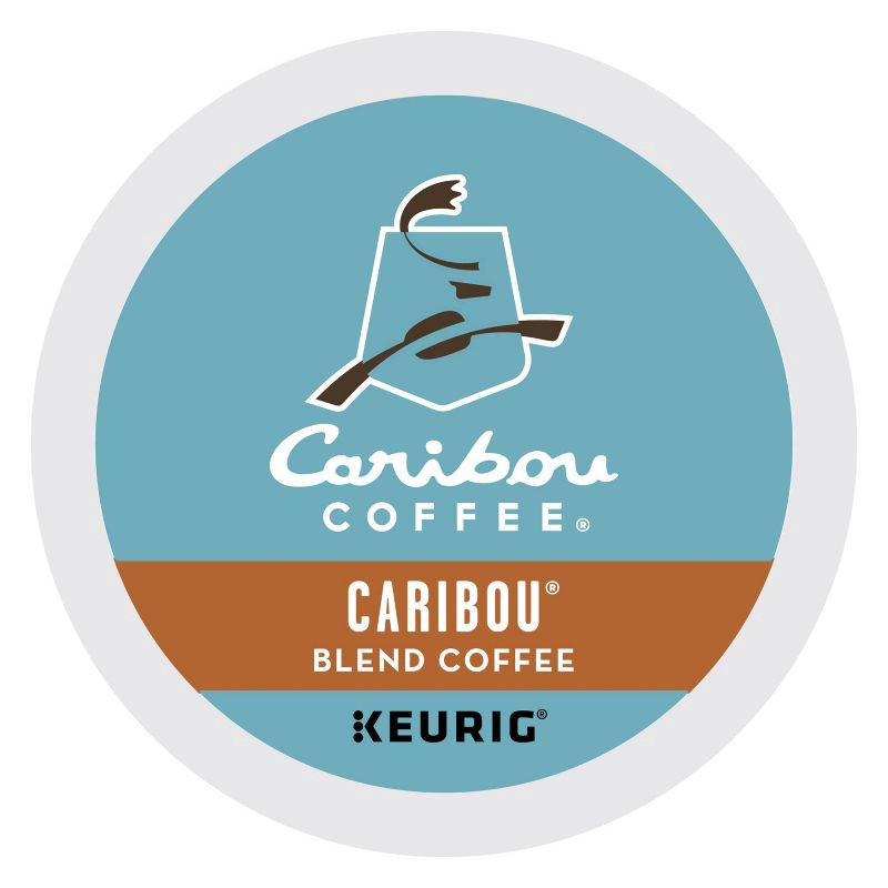 slide 8 of 9, Caribou Coffee Caribou Blend Keurig K-Cup Coffee Pods - Medium Roast - 24ct, 24 ct