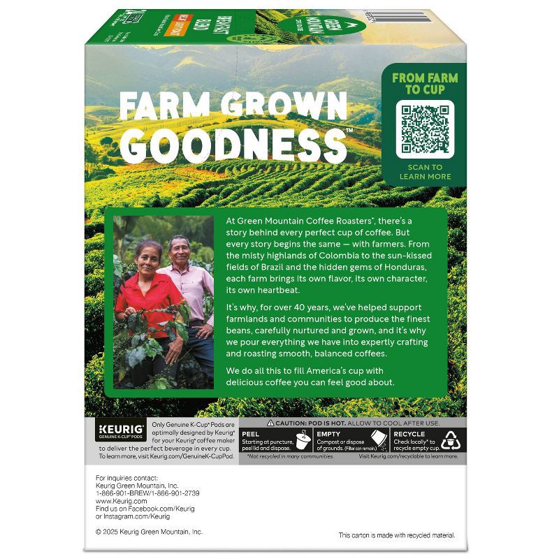 slide 17 of 19, 24ct Green Mountain Coffee Breakfast Blend Decaf Keurig K-Cup Coffee Pods Decaffeinated Light Roast, 24 ct