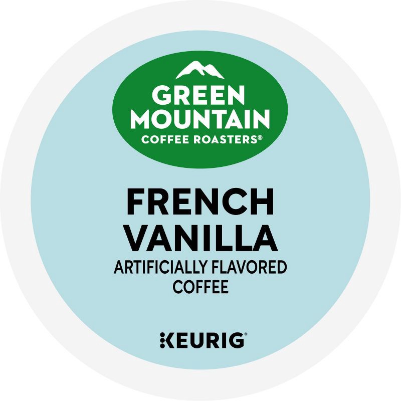 slide 16 of 19, 24ct Green Mountain Coffee French Vanilla Keurig K-Cup Coffee Pods Flavored Coffee Light Roast, 24 ct