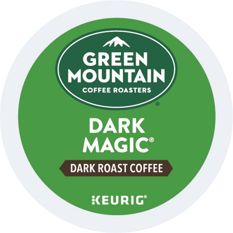 slide 10 of 13, Green Mountain Coffee Dark Magic Keurig K-Cup Coffee Pods - Dark Roast - 24ct, 24 ct