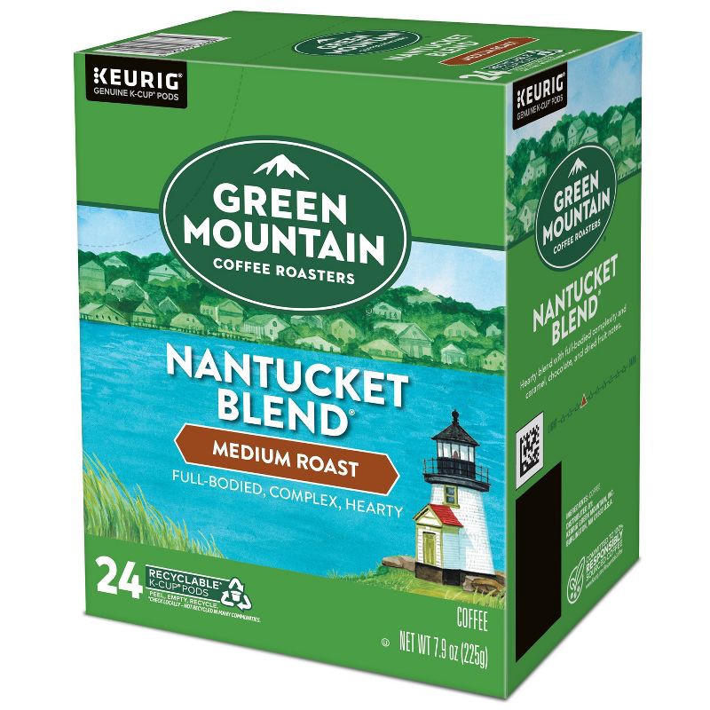 slide 12 of 13, Green Mountain Coffee Nantucket Blend Keurig K-Cup Coffee Pods - Medium Roast - 24ct, 24 ct