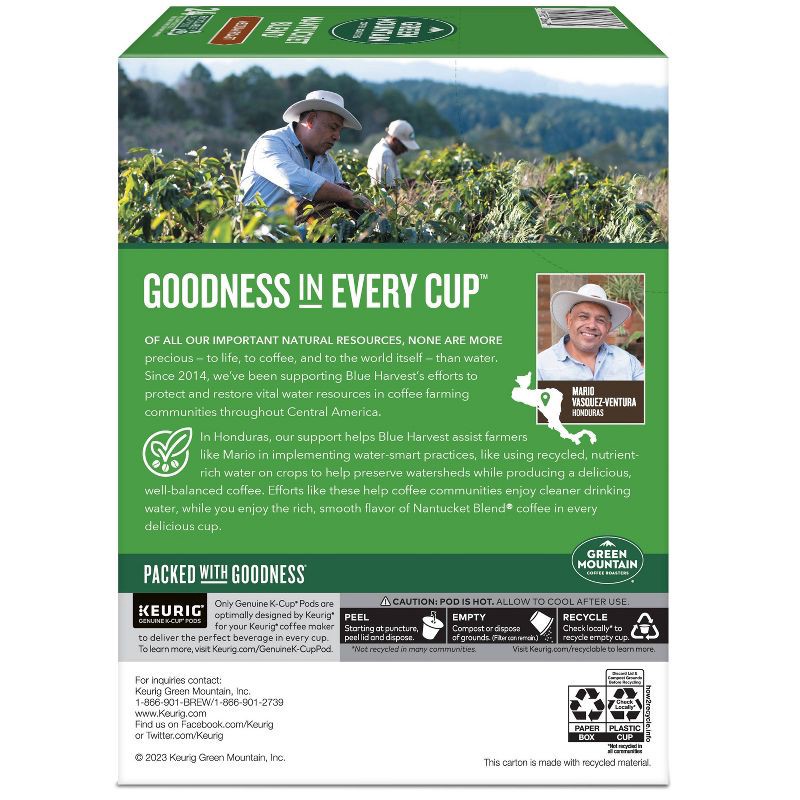 slide 13 of 13, Green Mountain Coffee Nantucket Blend Keurig K-Cup Coffee Pods - Medium Roast - 24ct, 24 ct