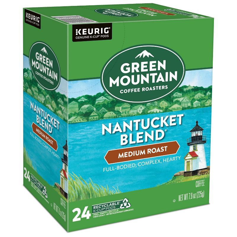 slide 12 of 13, Green Mountain Coffee Nantucket Blend Keurig K-Cup Coffee Pods - Medium Roast - 24ct, 24 ct