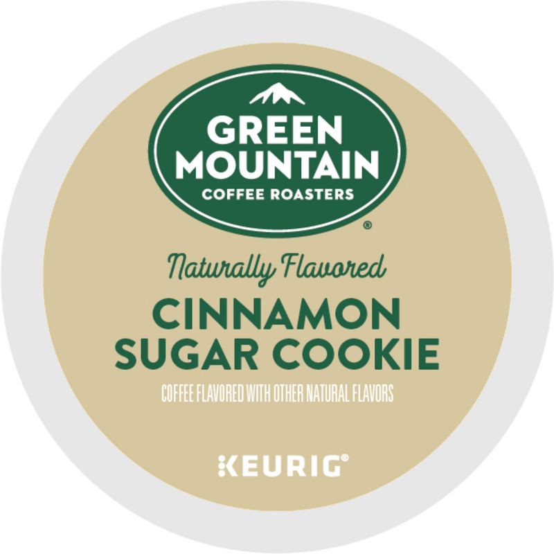 slide 10 of 12, Green Mountain Coffee Roasters Cinnamon Sugar Cookie Flavored Light Roast Keurig K-Cup Coffee Pods - 24ct, 24 ct