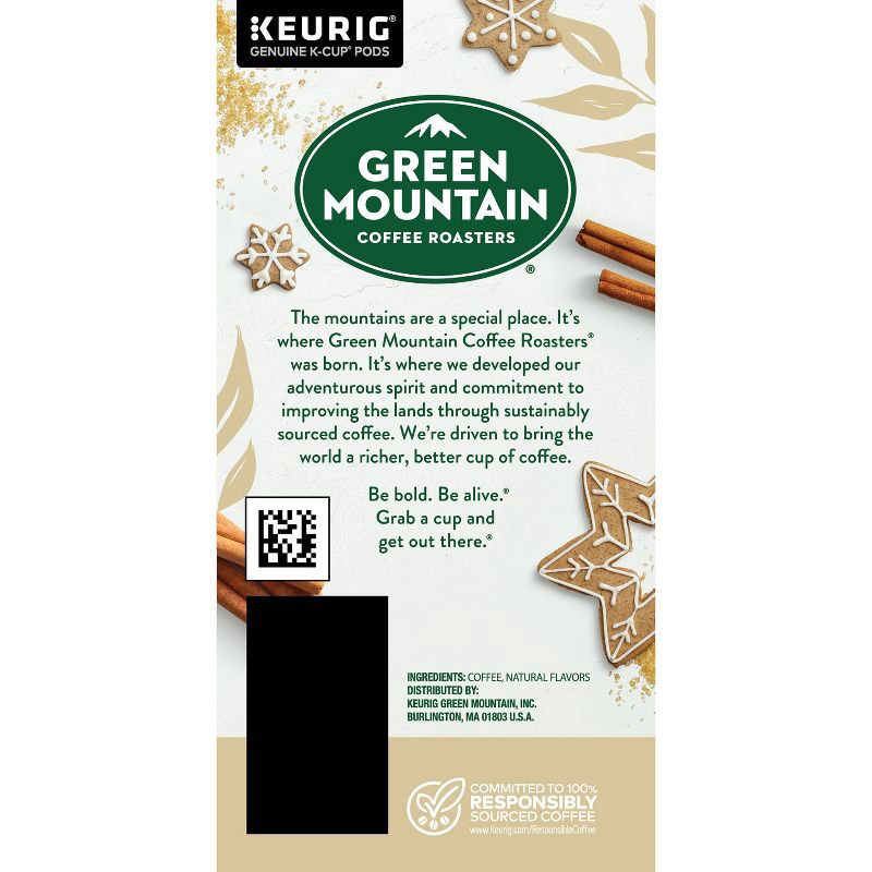 slide 10 of 12, 24ct Green Mountain Coffee Cinnamon Sugar Cookie Keurig K-Cup Coffee Pods Flavored Coffee Light Roast, 24 ct