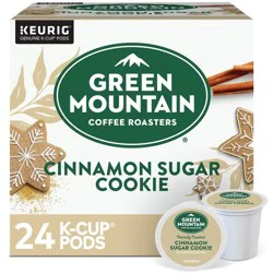 Green Mountain Coffee Roasters Cinnamon Sugar Cookie Flavored Light Roast Keurig K-Cup Coffee Pods - 24ct