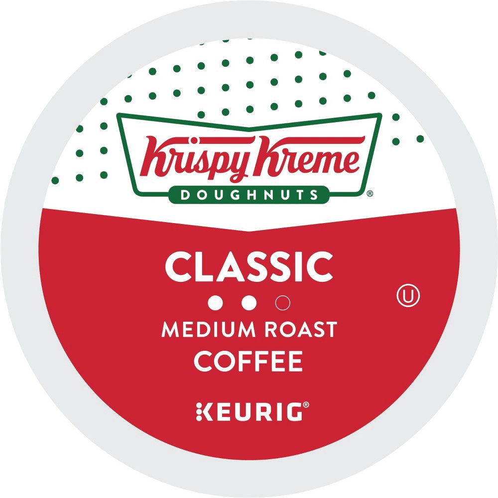 slide 5 of 9, Krispy Kreme Doughnuts Classic - Coffee Pods - Medium Roast, 24 ct