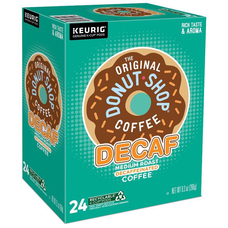 slide 12 of 16, The Original Donut Shop Medium Roast Keurig K-Cup Coffee Pods - Decaf - 24ct, 24 ct