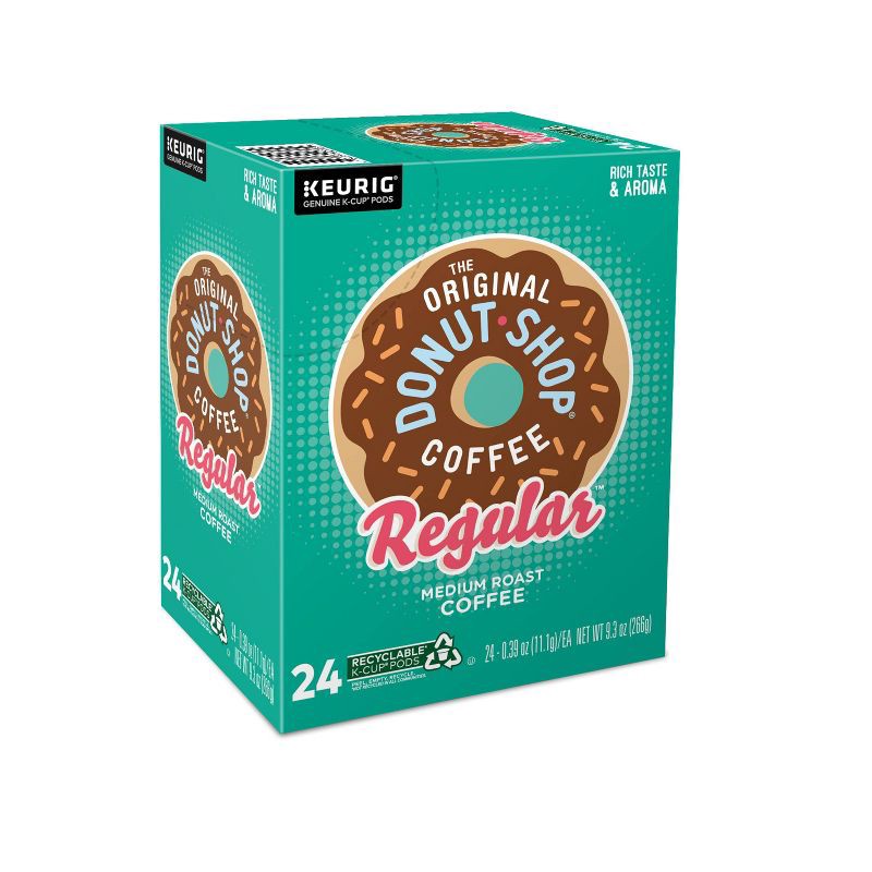 slide 4 of 9, The Original Donut Shop Regular Keurig K-Cup Coffee Pods - Medium Roast - 24ct, 24 ct