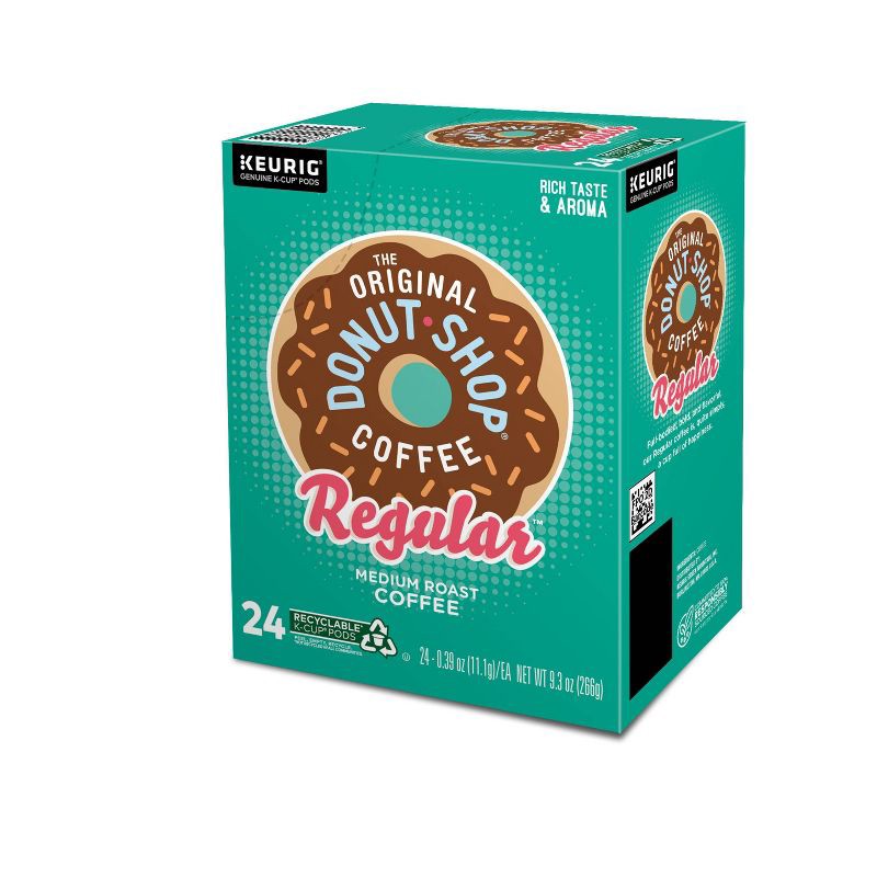 slide 7 of 9, The Original Donut Shop Regular Keurig K-Cup Coffee Pods - Medium Roast - 24ct, 24 ct