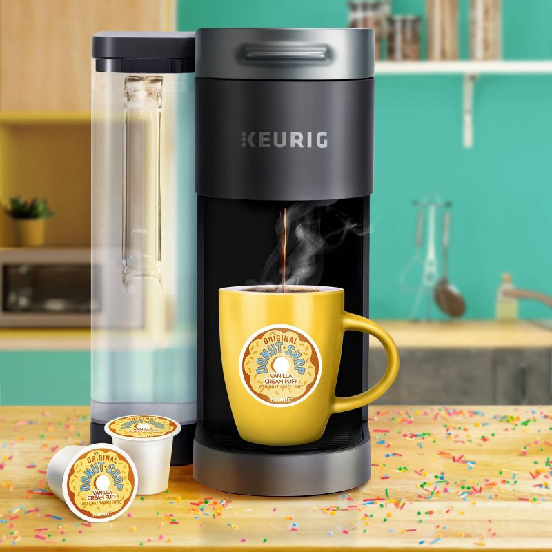 slide 5 of 9, The Original Donut Shop Vanilla Cream Puff Medium Roast Keurig K-Cup Coffee Pods - 24ct, 24 ct