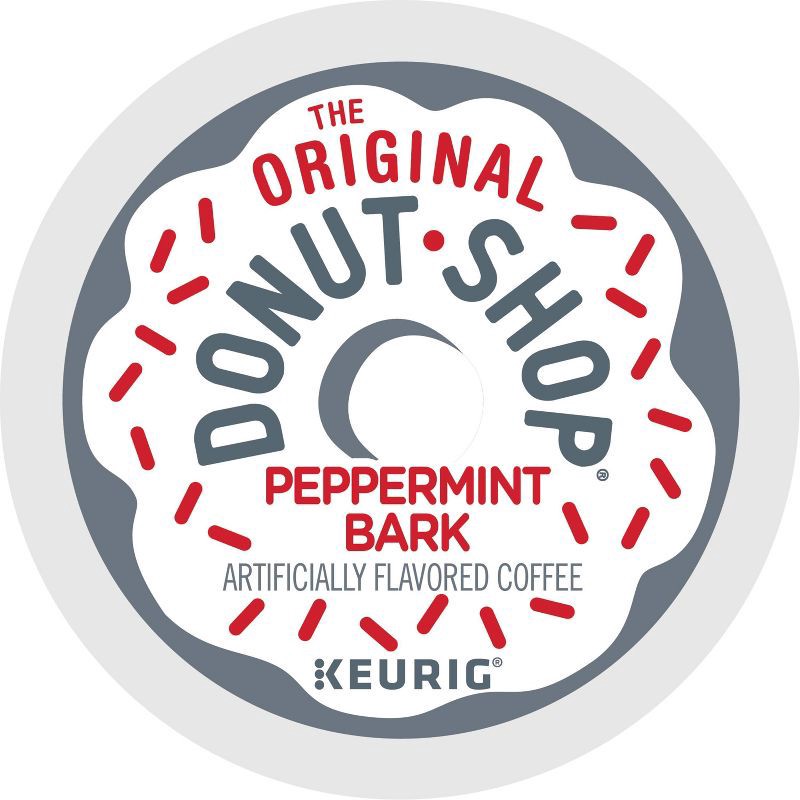 slide 2 of 8, The Original Donut Shop Peppermint Bark Medium Roast Keurig K-Cup Coffee Pods Flavored Coffee - 24ct, 24 ct