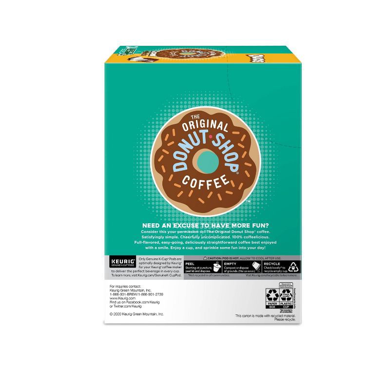 slide 17 of 17, The Original Donut Shop Duos Coconut + Mocha Keurig Single-Serve K-Cup Coffee Pods, Medium Roast Coffee - 24ct, 24 ct