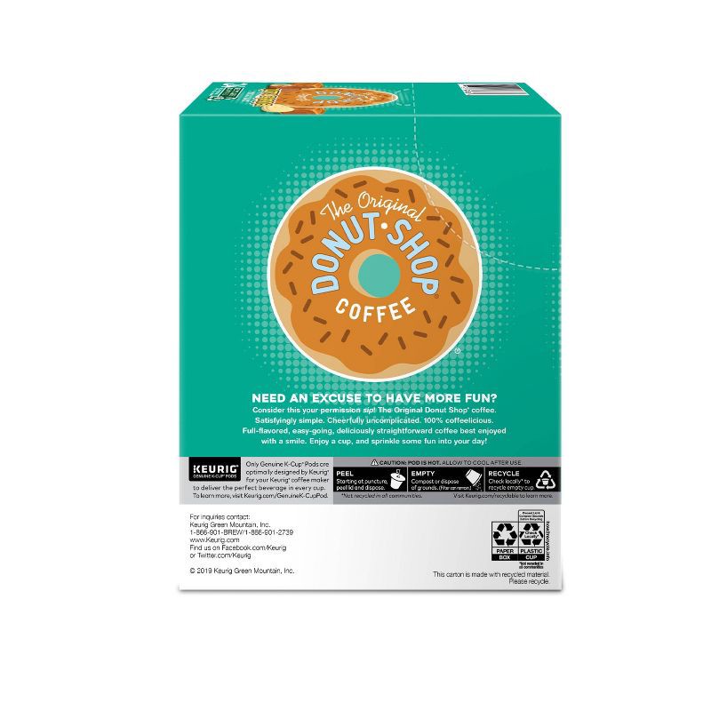 slide 9 of 9, The Original Donut Shop Duos Nutty + Caramel Keurig Single-Serve K-Cup Pods, Medium Roast Coffee - 24ct, 24 ct