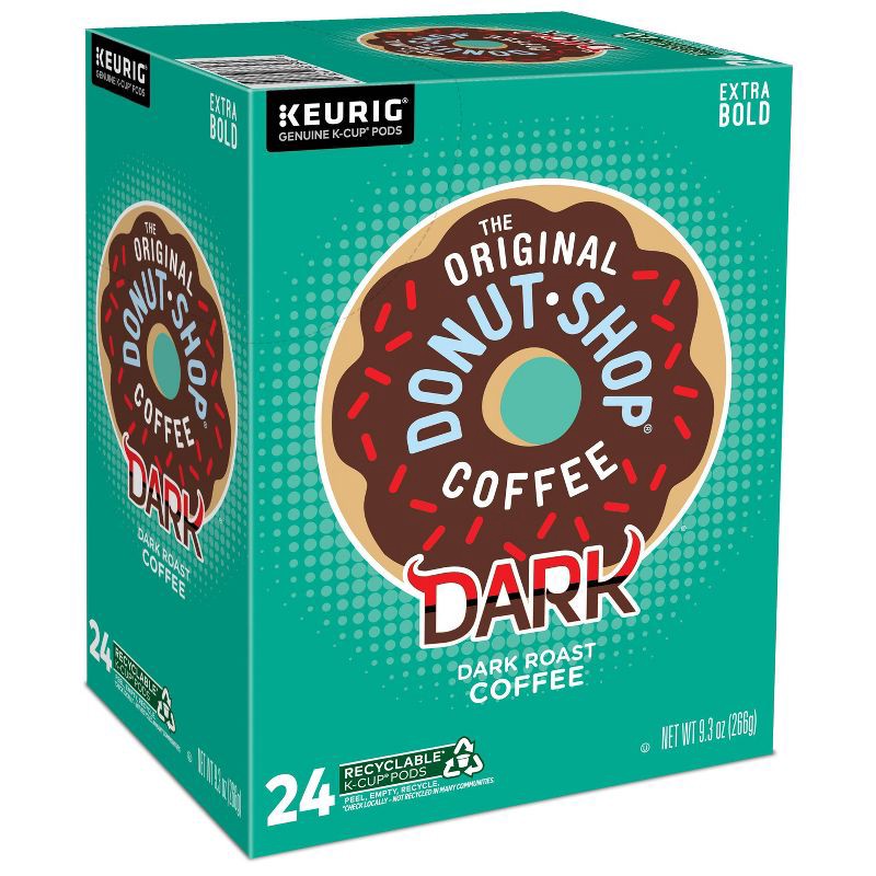 slide 15 of 17, The Original Donut Shop Dark Keurig K-Cup Coffee Pods - Dark Roast - 24ct, 24 ct