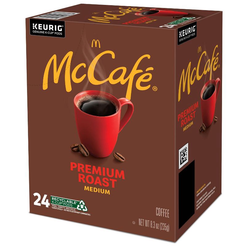 slide 13 of 14, McCafe Premium Roast Keurig K-Cup Coffee Pods - Medium Roast - 24ct/8.3oz, 24 ct; 8.3 oz