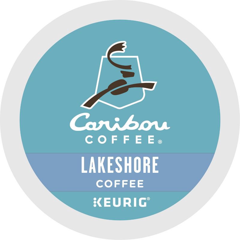 slide 2 of 8, Caribou Coffee Lakeshore Blend Keurig K-Cup Coffee Pods - Medium Roast - 24ct, 24 ct