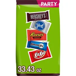 HERSHEY's Hershey Milk and Dark Chocolate Assortment Snack Size Candy - 33.43oz