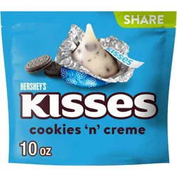 Hershey's Kisses Cookies and Creme Candy Share Pack - 10oz