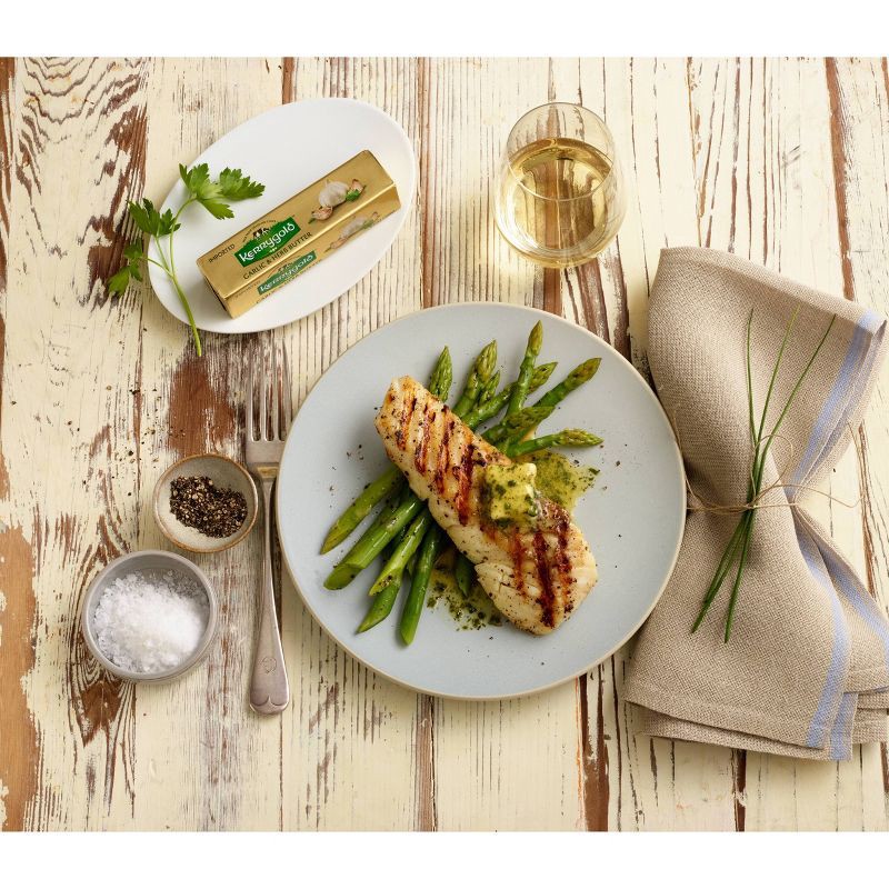 slide 2 of 3, Kerrygold Grass-Fed Garlic and Herb Pure Irish Butter - 3.5oz Stick, 3.5 oz