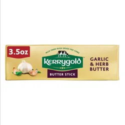 Kerrygold Irish Grass-Fed Garlic and Herb Butter - 3.5oz Stick