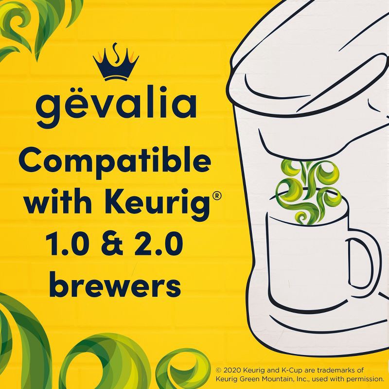slide 4 of 8, Gevalia Colombia Medium Roast Coffee Pods - 24ct, 24 ct