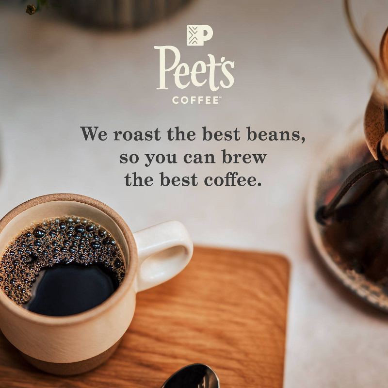 slide 3 of 7, Peet's Coffee French Dark Roast Single Serve Coffee Pods - 22ct, 22 ct