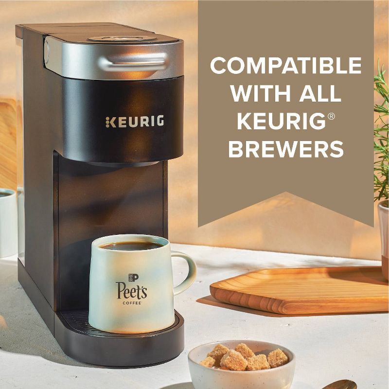 slide 8 of 10, Peet's Coffee Peet's French Dark Roast Coffee - Keurig K-Cup Pods - 22ct, 22 ct