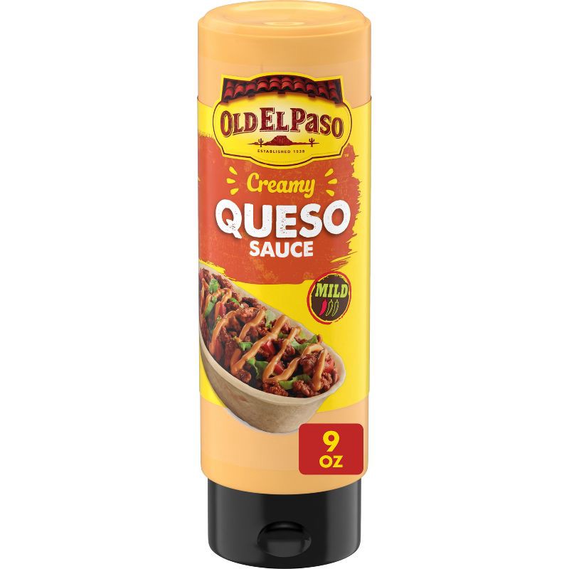slide 1 of 10, Old El Paso Sauce Creamy Queso - 9oz, 9 oz