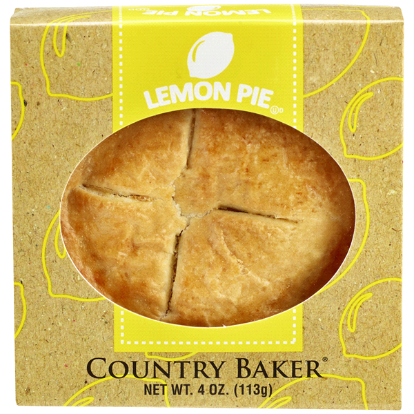 slide 1 of 1, Country Baker Pie, Lemon, 4 oz