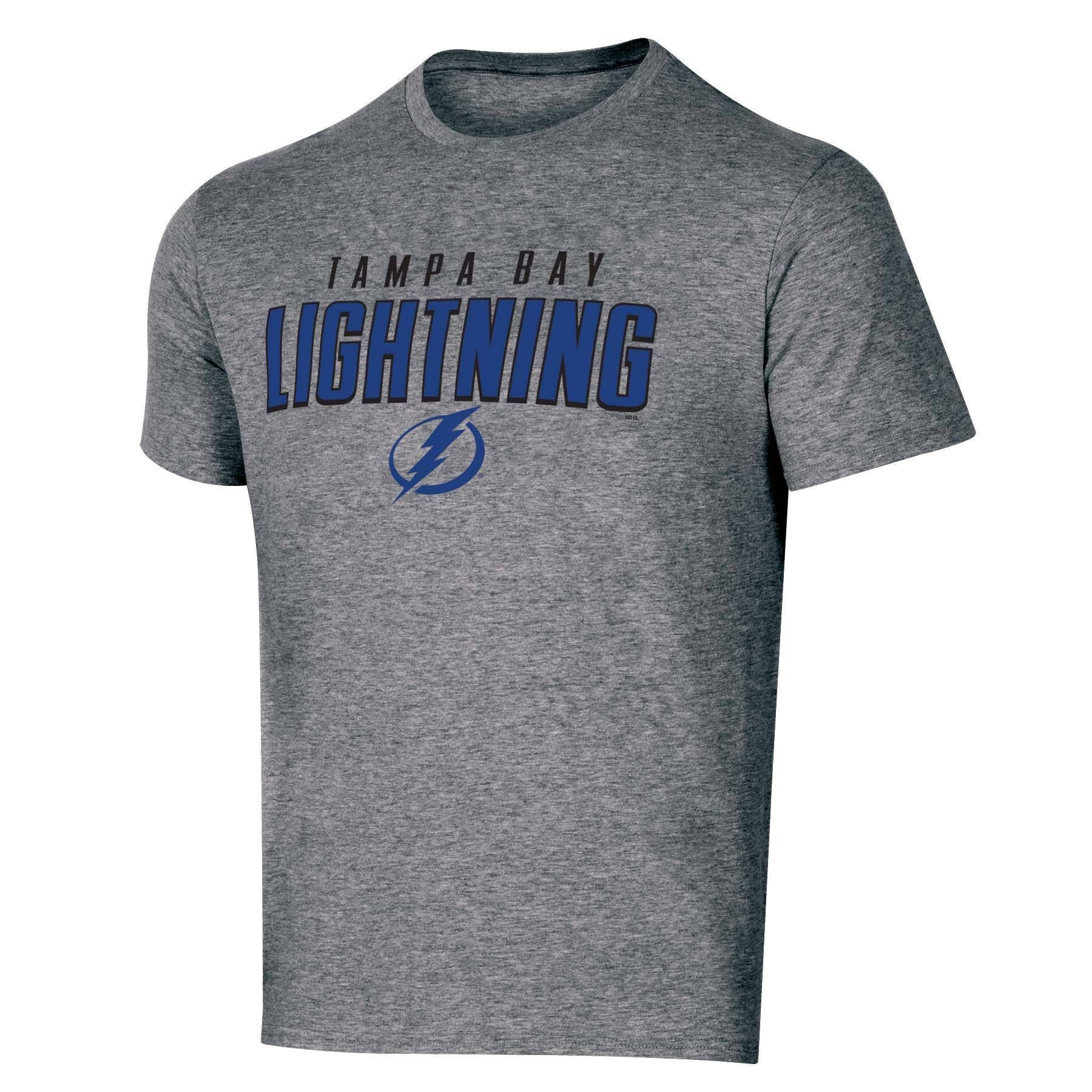 slide 1 of 2, NHL Tampa Bay Lightning Men's Short Sleeve Heather T-Shirt - XL, 1 ct