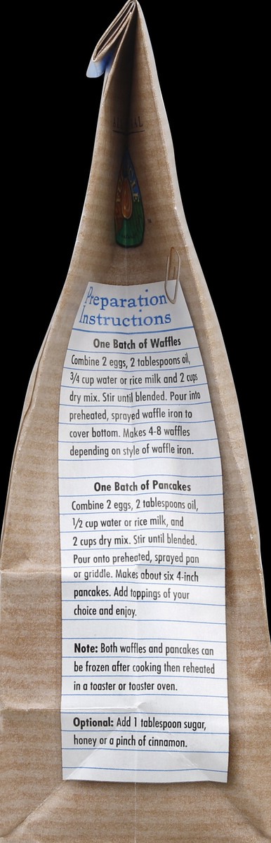 slide 5 of 6, Full Circle Market Gluten Free Waffle Pancake Mix, 21 oz