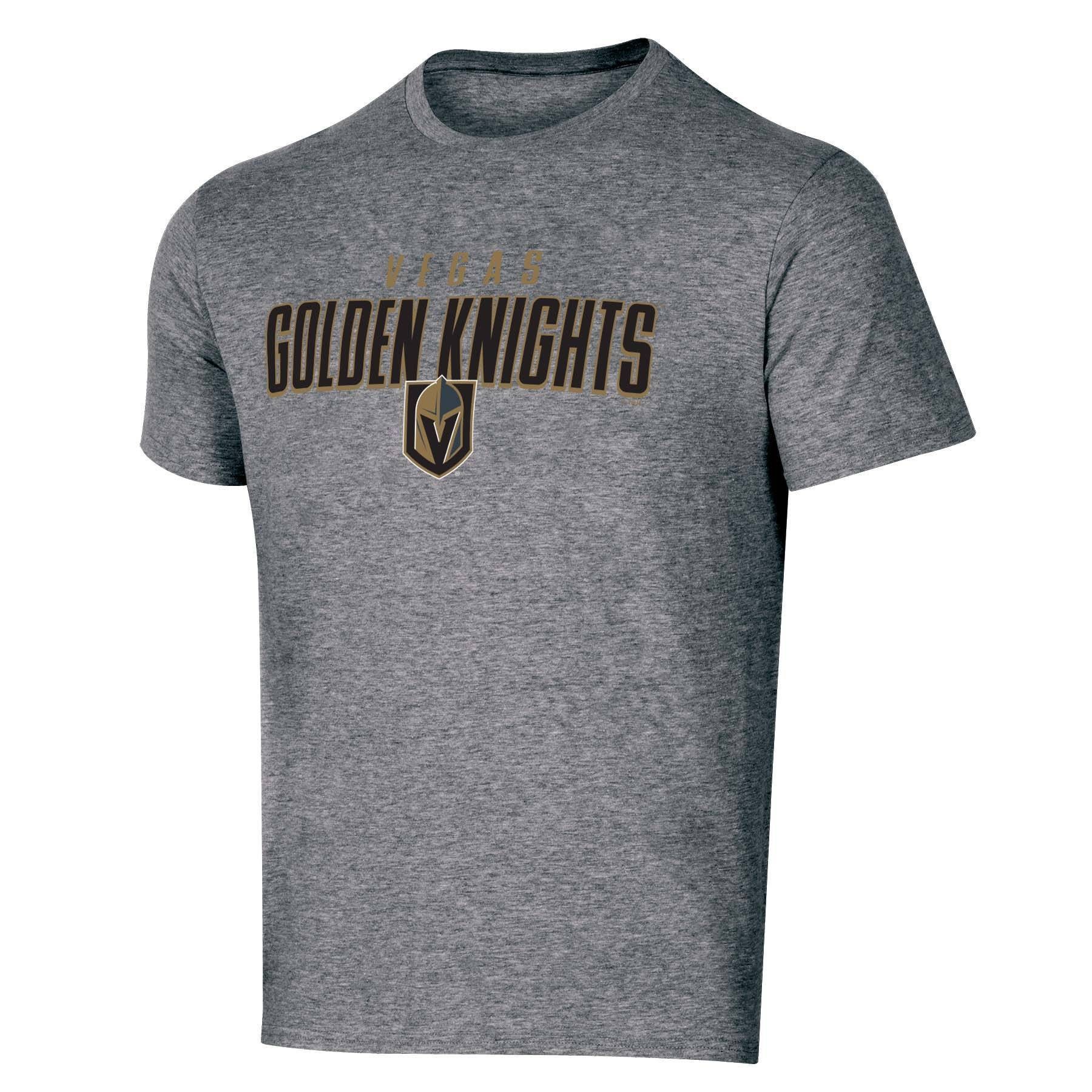 slide 1 of 2, NHL Vegas Golden Knights Men's Short Sleeve Heather T-Shirt - XL, 1 ct