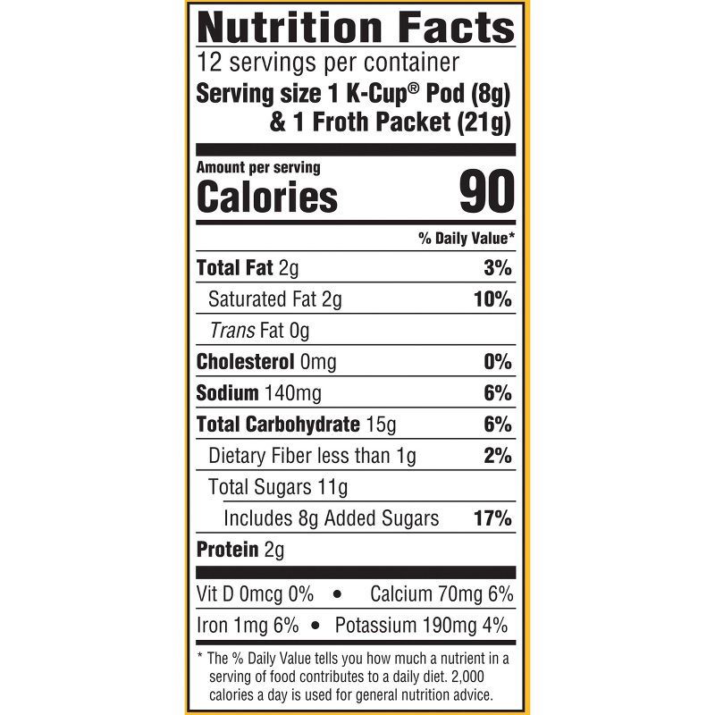 slide 9 of 9, Gevalia Kaffe Mocha Latte Espresso Roast Coffee Single Serve Pods - 12ct, 12 ct