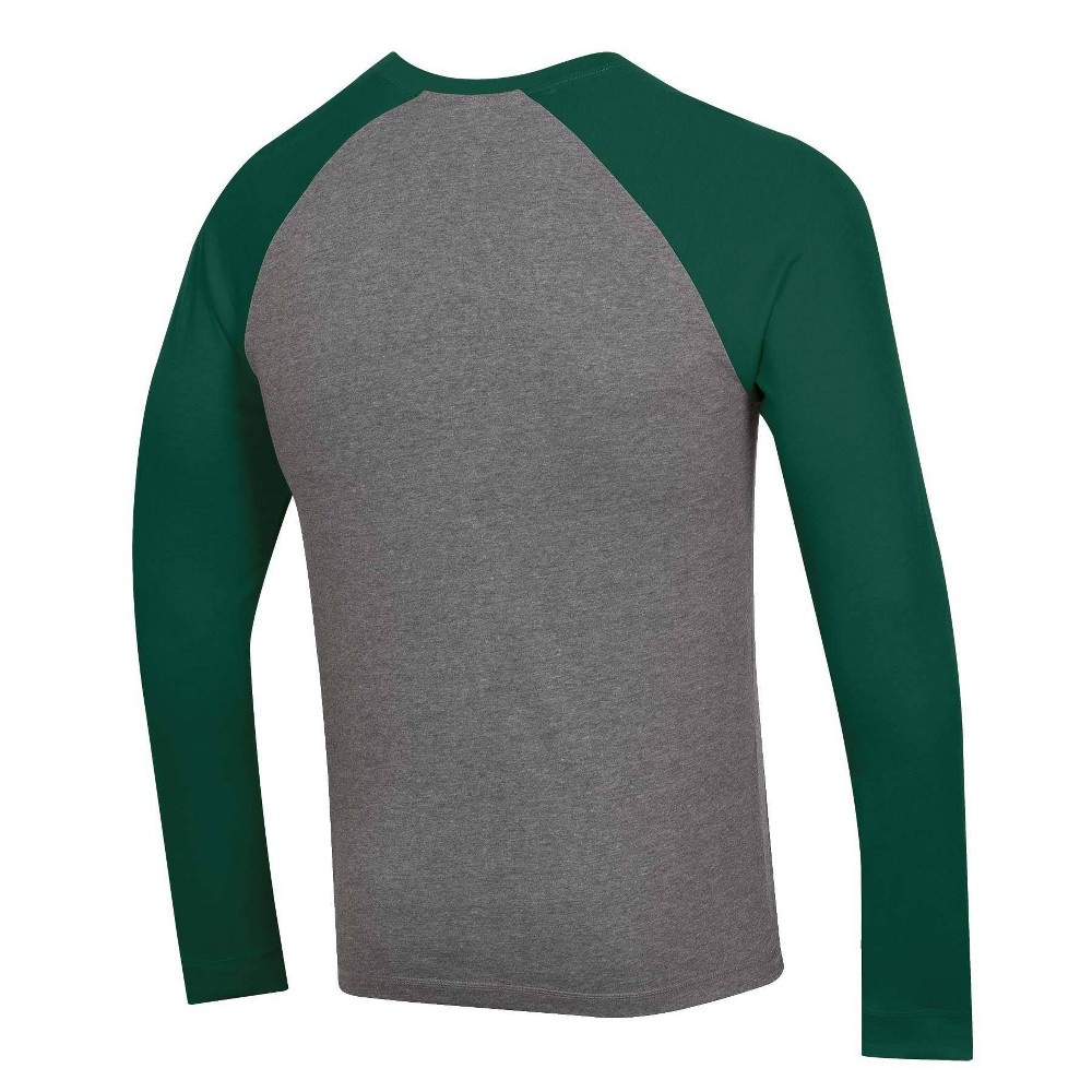 slide 2 of 2, NHL Minnesota Wild Men's Long Sleeve Raglan T-Shirt - XL, 1 ct