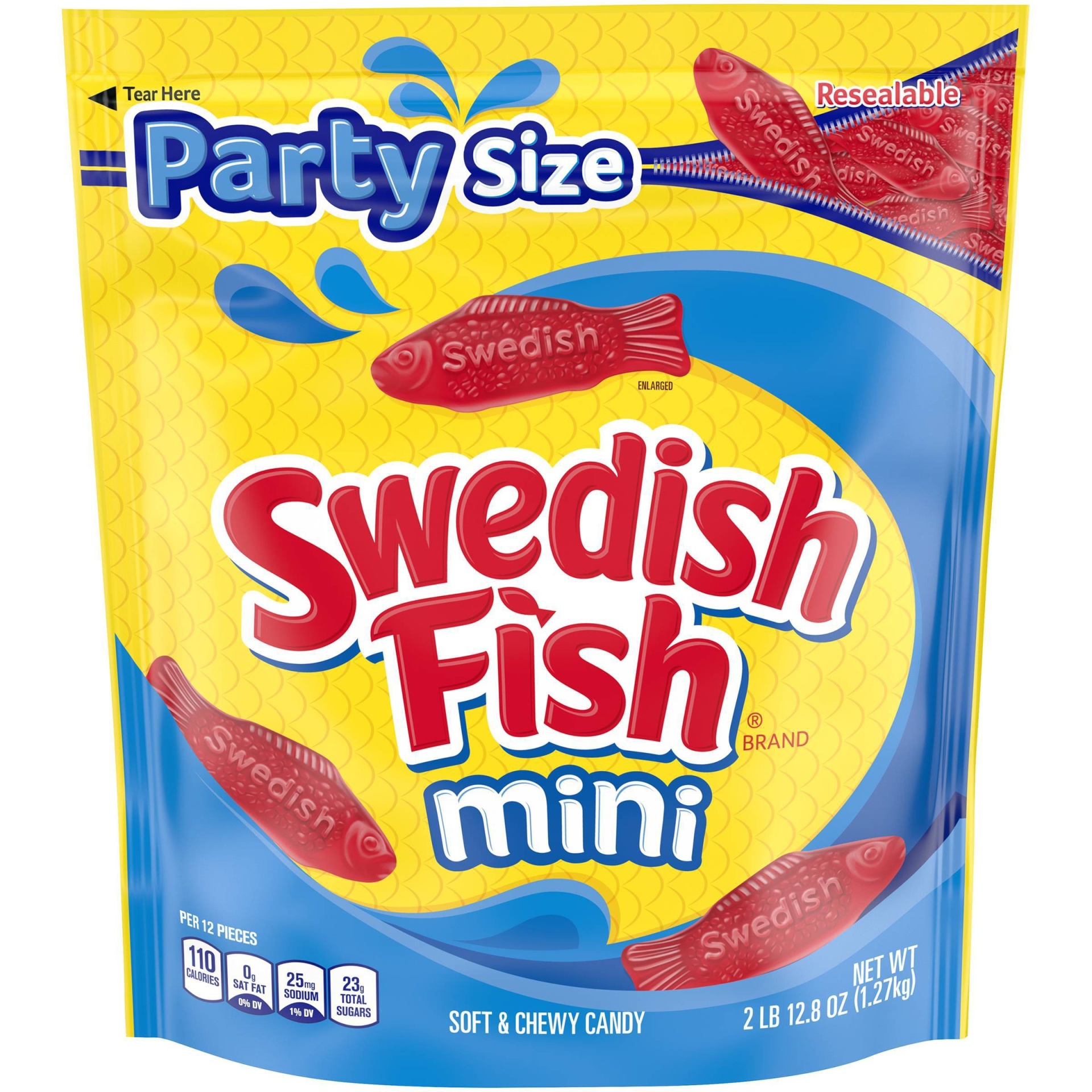 slide 1 of 5, Swedish Fish Party Size SUP, 44.8 oz
