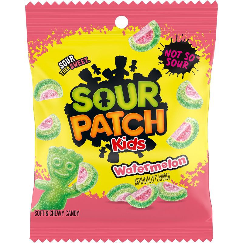 slide 1 of 13, Sour Patch Kids Watermelon Soft & Chewy Candy - 3.6oz, 3.6 oz