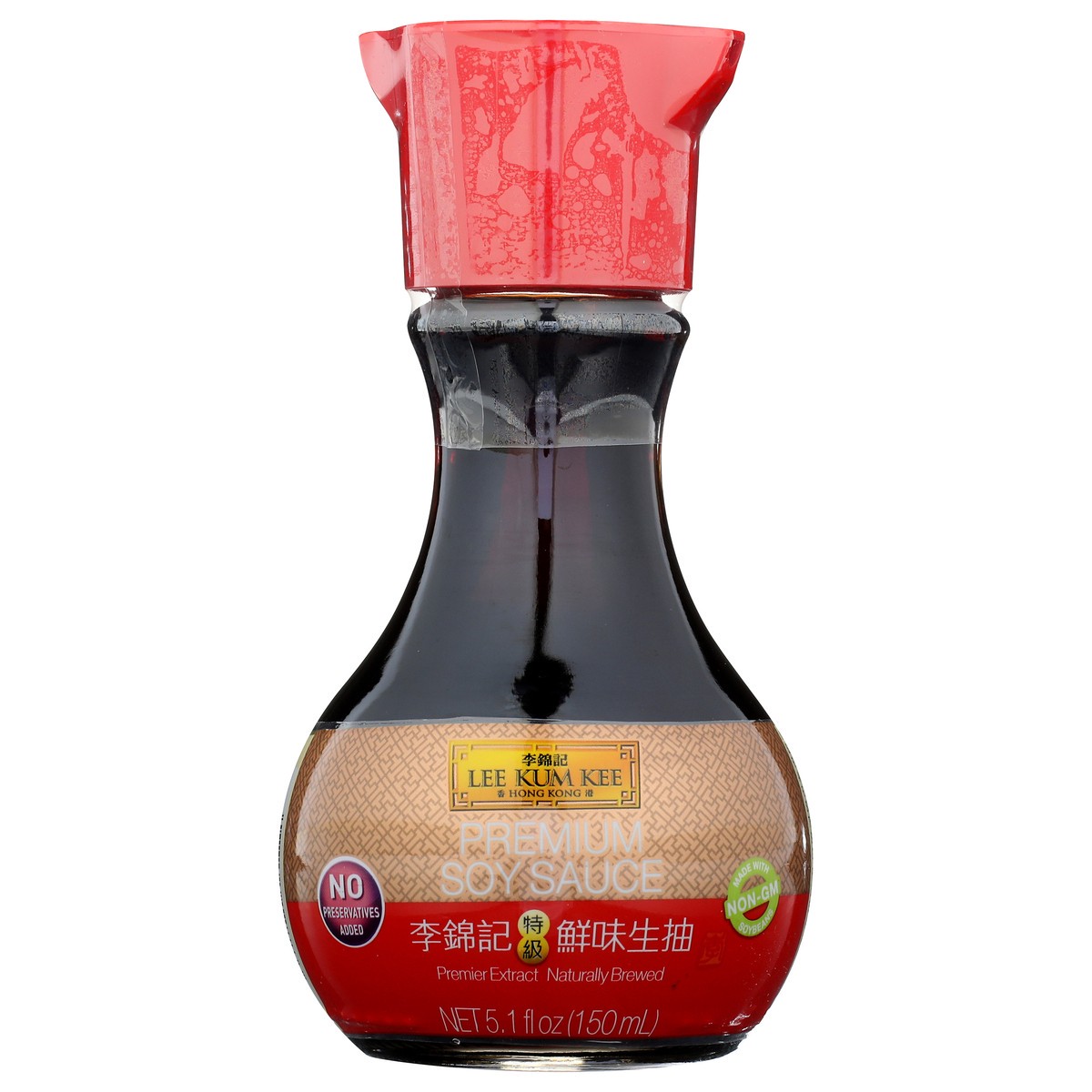 slide 1 of 1, Lee Kum Kee Premium Soy Sauce 5.1 fl oz, 5.1 fl oz