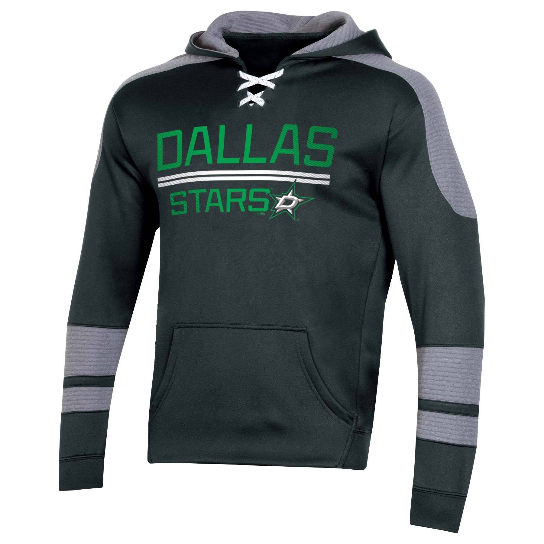 slide 1 of 2, NHL Dallas Stars Men's Edge Poly Textured Hoodie - XL, 1 ct