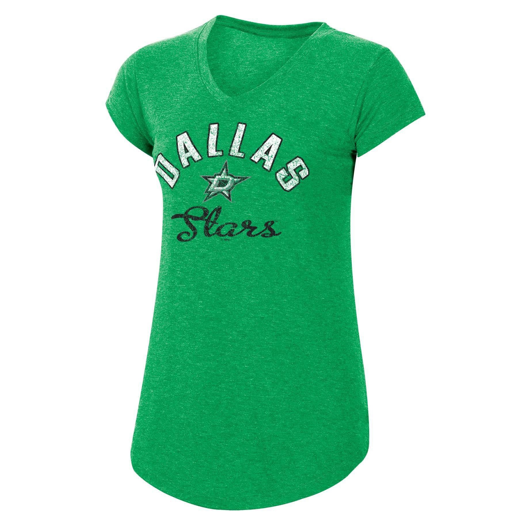 slide 1 of 2, NHL Dallas Stars Women's Team Pride V-Neck T-Shirt - XL, 1 ct