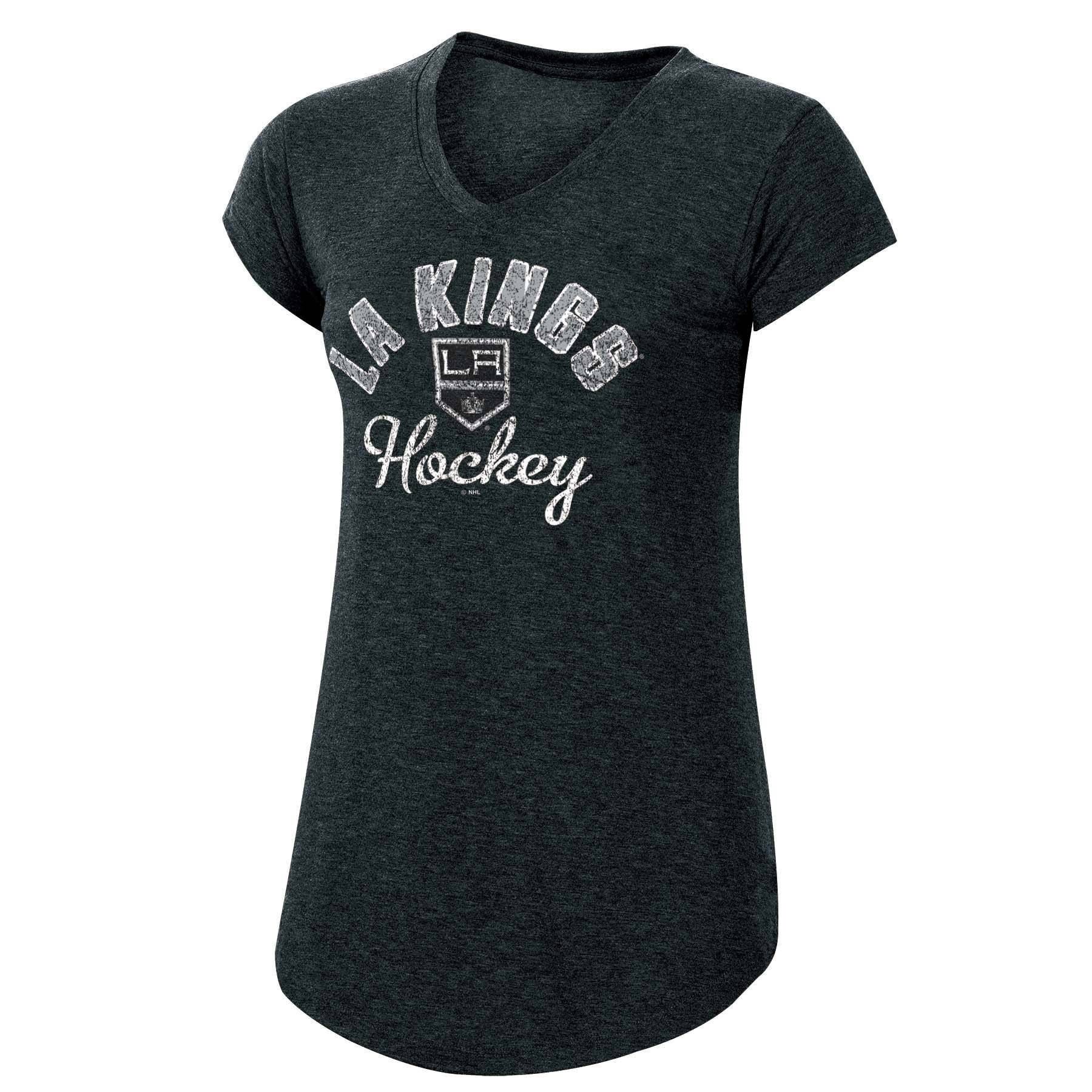 slide 1 of 2, NHL Los Angeles Kings Women's Team Pride V-Neck T-Shirt - XL, 1 ct