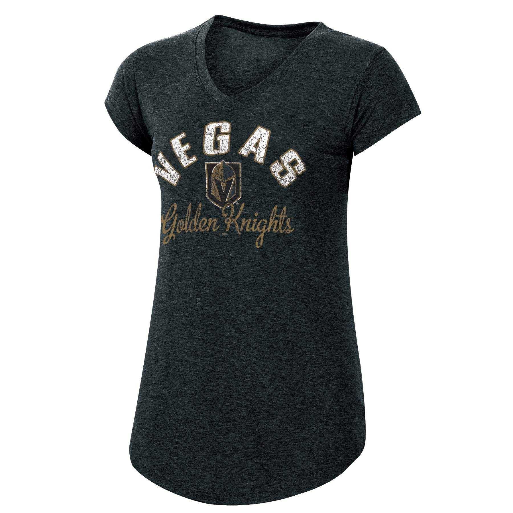 slide 1 of 2, NHL Vegas Golden Knights Women's Team Pride V-Neck T-Shirt - XL, 1 ct