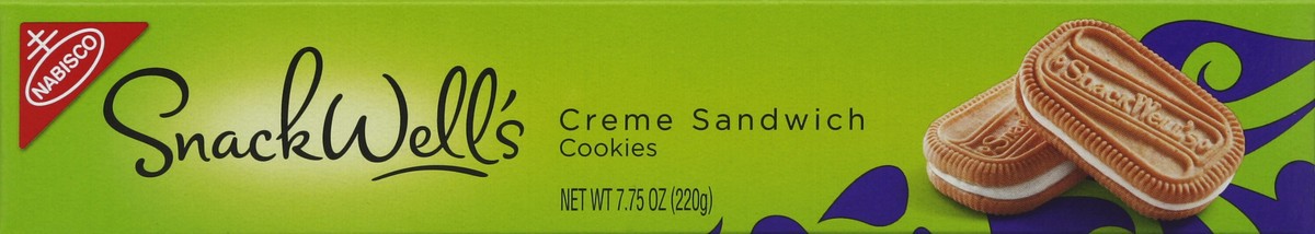 slide 2 of 6, SnackWell's Creme Sandwich Cookies, 7.75 oz